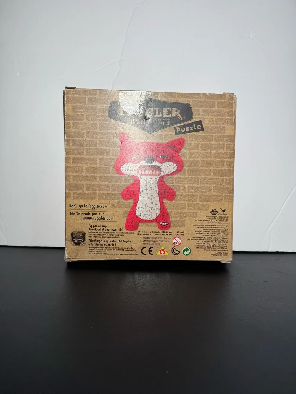 Fuggler Funny Ugly Monster 100-Piece Puzzle - Red and White